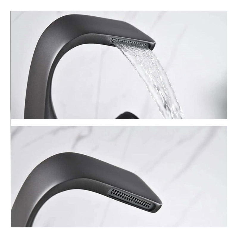 Grifería Llave Lavamanos Monocontrol Cascada