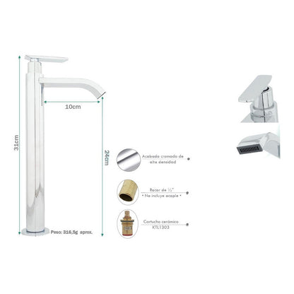 Llave Lavamanos Alta Sevilla