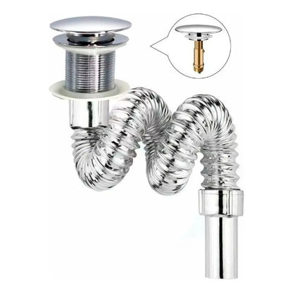 Kit Placa Lavamanos 41cm+griferia Monocontrol+push Flex28