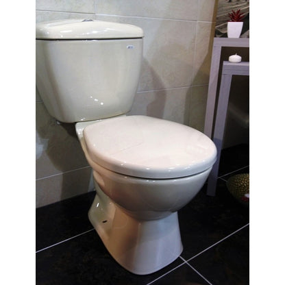 Asiento Sanitario Cubierta Total Blanco Brillante