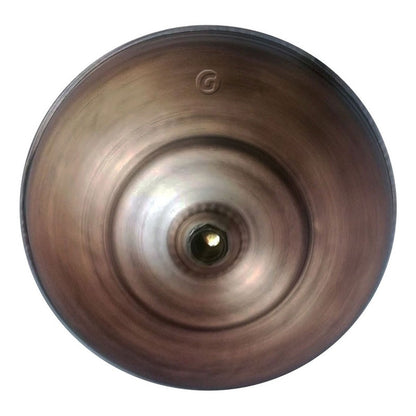 Ducha Circular30cm Con Tubo A Pared Con Registro Cobre Antig