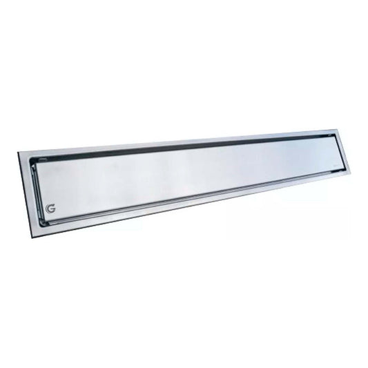 Rejilla Piso Invisible En Acero 60x10 Cm