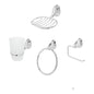 Juego De Accesorios Para Baño Cromado X4 Piezas