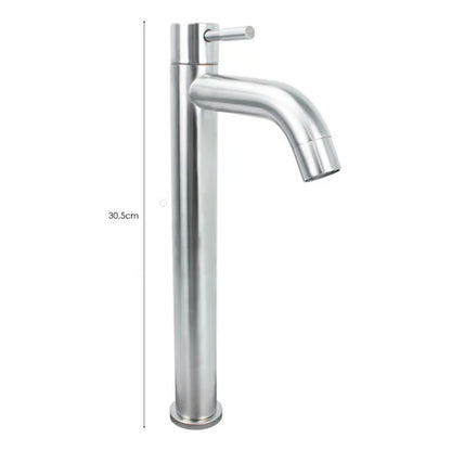 Kit Lavamanos Rectangular+griferia Agua Fria Plateada C+push