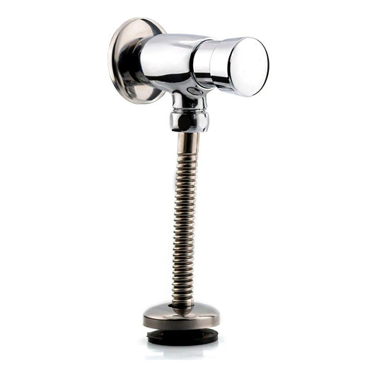 Llave Para Orinal Tipo Push De Pared