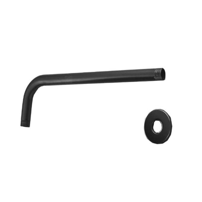 Regadera Para Ducha Color Negro Con Acabado Mate - Con Tubo