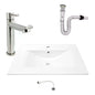 Kit Placa Lavamanos 71*46.5cm+griferia Agua Fria+push Flex.8
