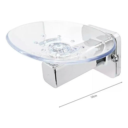 Jabonera Para Baño Cromada Barú