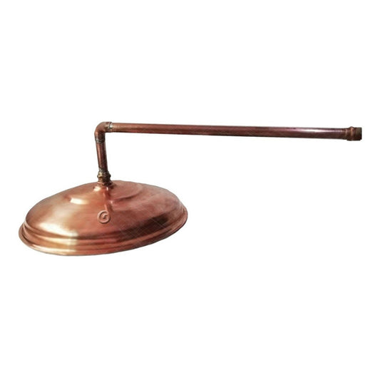 Ducha Cobre 30cm Tubo Recto 40cm