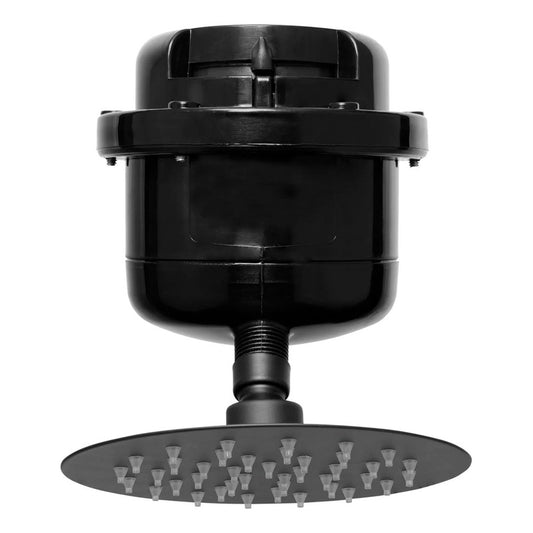 Ducha Eléctrica Fusión Negra Dirigible 110v-220v