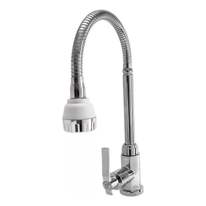 Grifería Agua Fria Lavaplatos Economizadora Alta