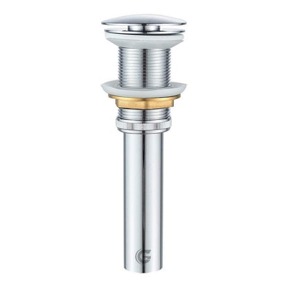 Desagüe De Push Para Lavamanos Zinc 37cm