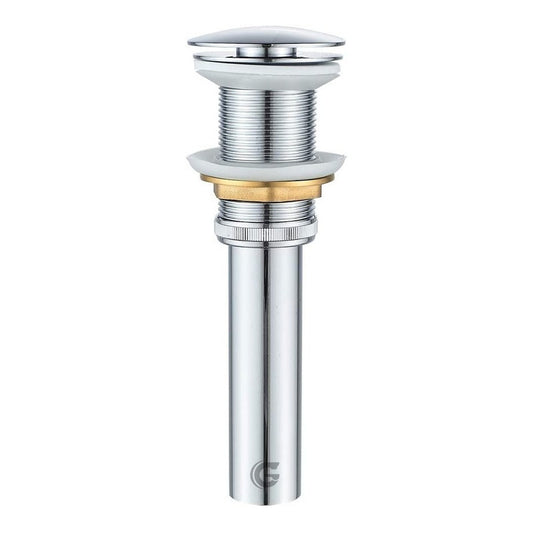 Desagüe De Push Para Lavamanos Zinc 37cm