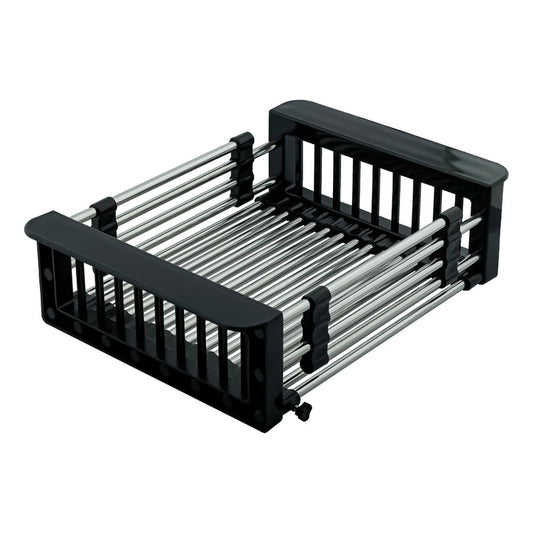 Escurridor Para Lavaplatos/verduras Negro Abs