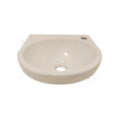 Lavamanos De Colgar En Cerámica Beige