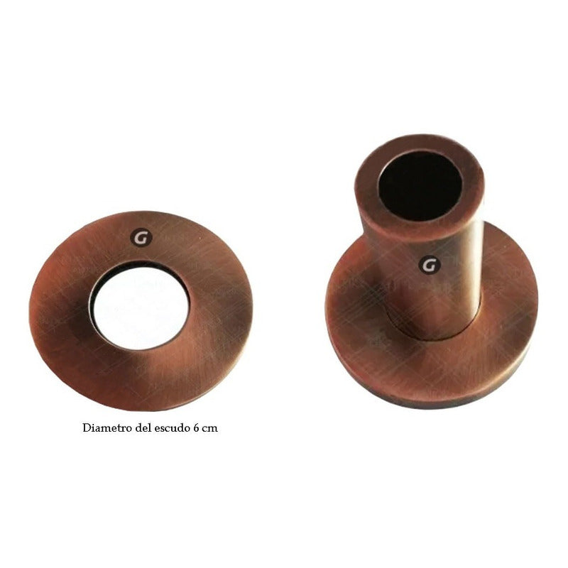 Grifo/registro Ducha Cobre Antiguo
