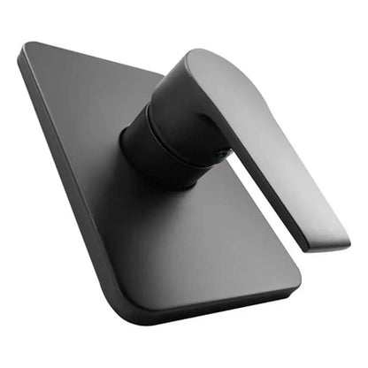 Monocontrol Ducha Rectangular Negro Mate
