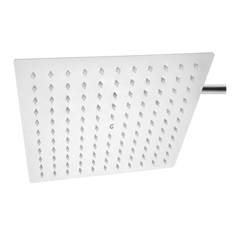 Regadera Cuadrada En Acero Inoxidable De 10 Pulgadas