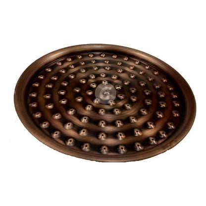Ducha Cobre Antiguo 20 Cm Y Registro De Ducha  Vitage