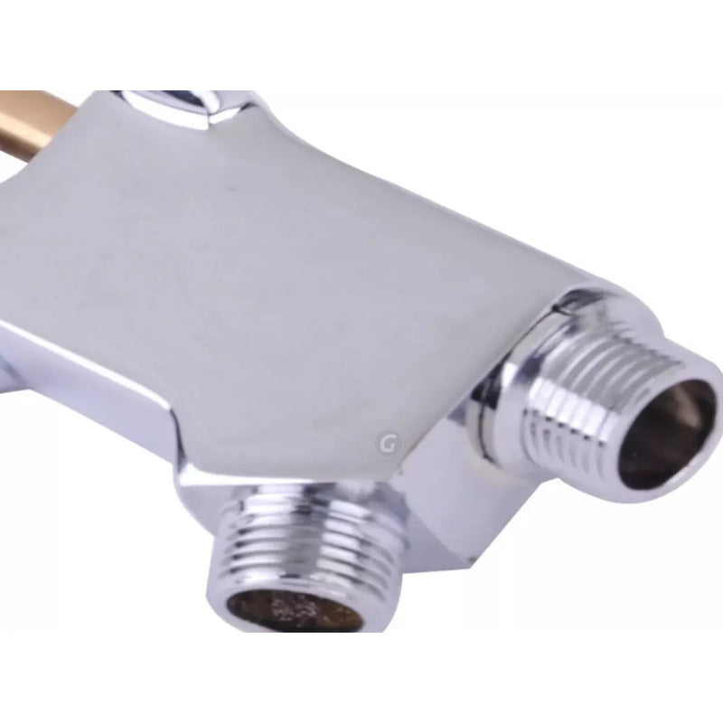 Llave Válvula Pedal Metálica Tráfico Pesado