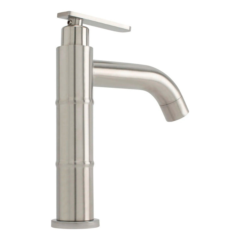 Grifería Lavamanos Agua Fría Alta Satin Cylinder