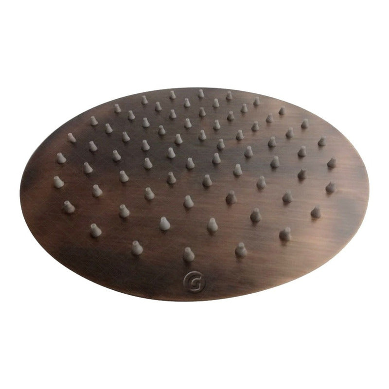 Ducha Con Mezclador Bronce Antiguo