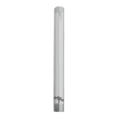 Tubo De Ducha Redondo De Techo En Acero 25cm