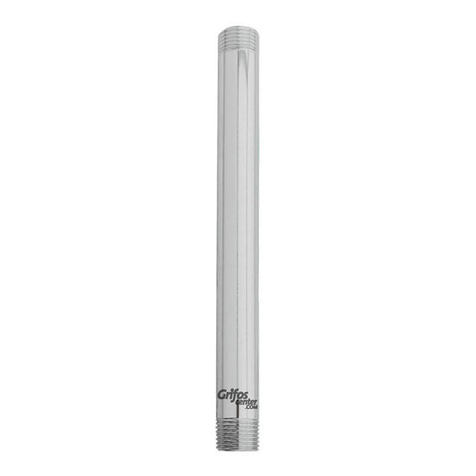 Tubo De Ducha Redondo De Techo En Acero 25cm