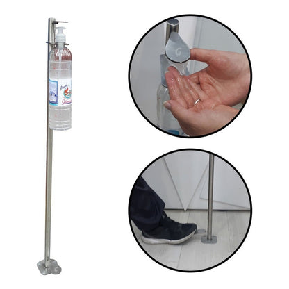 Dispensador Jabón Liquido O Antibacterial De Pedal