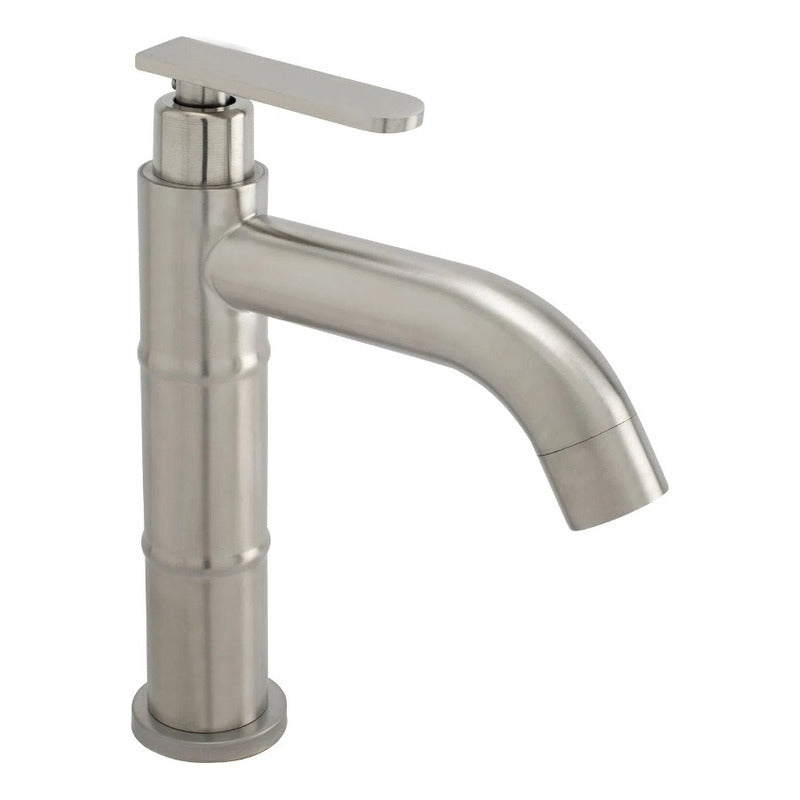 Kit Ducha Cuadrada Satín 20cm-grifería Agua Fría-monocontrol