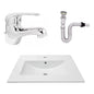 Kit Placa Lavamanos 61*40cm+griferia Monocontrol+push Flex20
