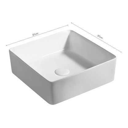 Lavamanos Blanco Cuadrado 370*370*135