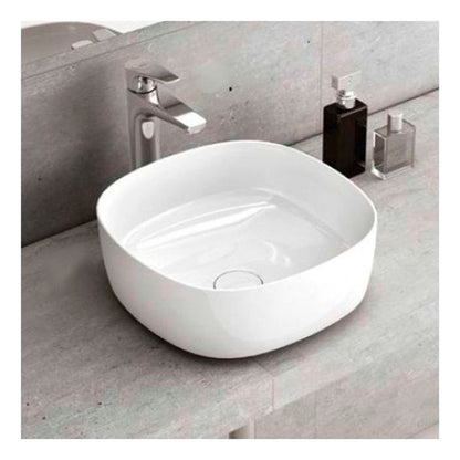 Lavamanos Ceramica Blanco Vessel 43*43*14,5cm