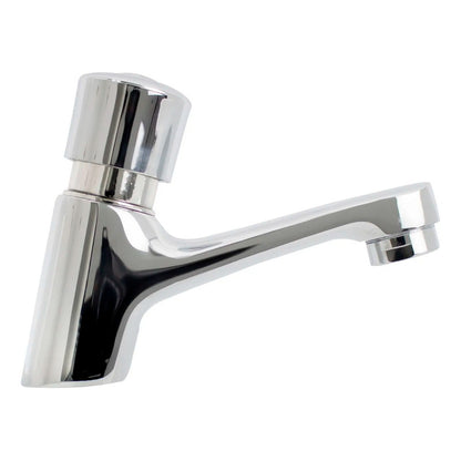 Llave Push Lavamanos En Bronce