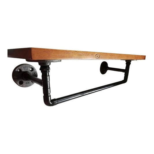 Repisa Vintage Cobre Madera