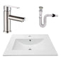 Kit Placa Lavam. 61*46.5cm+griferia Monocontrol+push Flex19