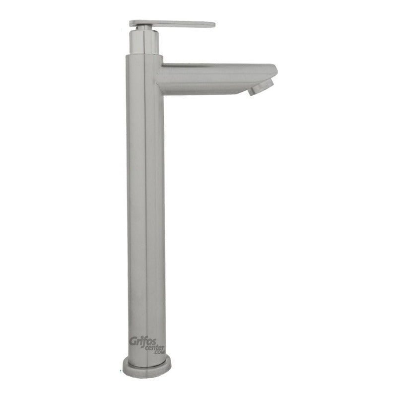 Grifería Lavamanos Agua Fría Alta Satin Cylinder