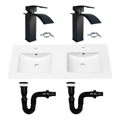 Combo Placa Doble Lavaman.121cm+grif.monocontrol+push Negr4