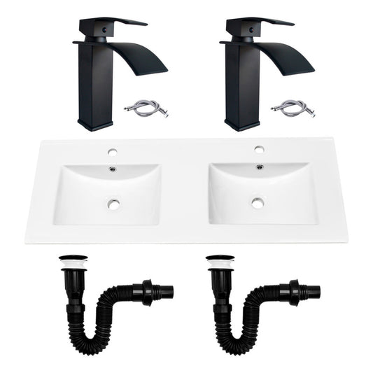 Combo Placa Doble Lavaman.121cm+grif.monocontrol+push Negr4