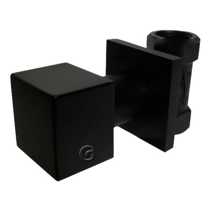 Registro Cuadrado Para Ducha Color Negro