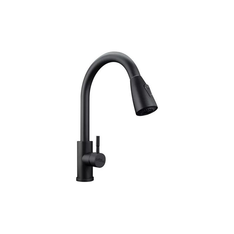 Llave Griferia Extraible Negra Lavaplatos