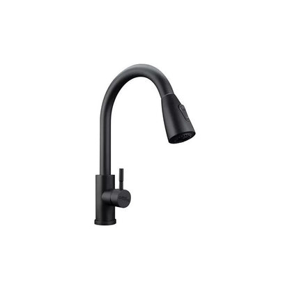 Llave Griferia Extraible Negra Lavaplatos