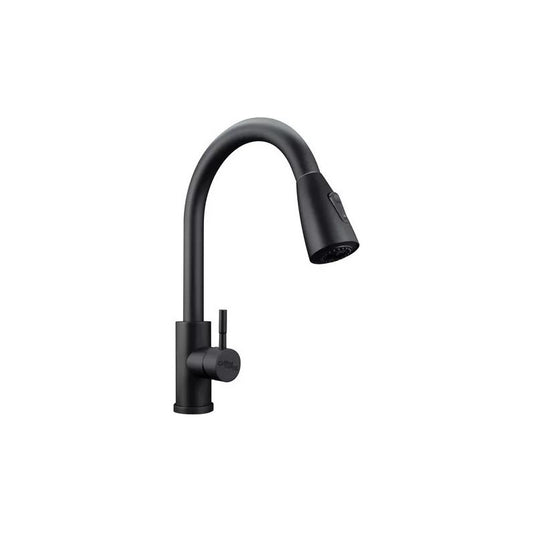 Llave Griferia Extraible Negra Lavaplatos